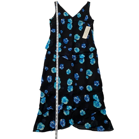 NWT Evan-Picone Floral Print V-Neck Sleeveless Dress Size 8 - Picture 7 of 14